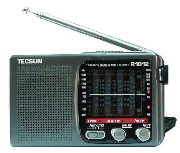 Radio Nuevo Tecsun R1012 Marca Completa Alta Calidad Mw Sw Fm Tv 12 Bandas Receptor De Radio Mundial