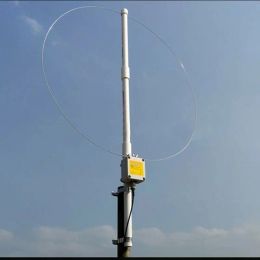 Radio Nieuwe upgrade K180WLA Active Loop breedband ontvangt 0,1 MHz180MHz 20DBI SDR Radio Antenne: Loop Small Loop FM Short Wave HF