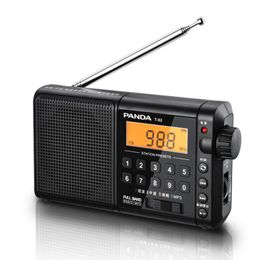 Radio Original Panda T02 Radio FM MW SW Fullband Portable Semiconductor Play Mp3 -geheugenfunctie Laad Loud Volume