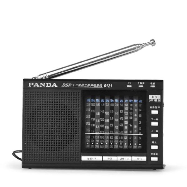 Radio Panda 6121 Radio Allband Radio Old Man Plugin Plugable Plugable Plugin TF Card Radio Old Man Mini Radio Radio DSP 12Band