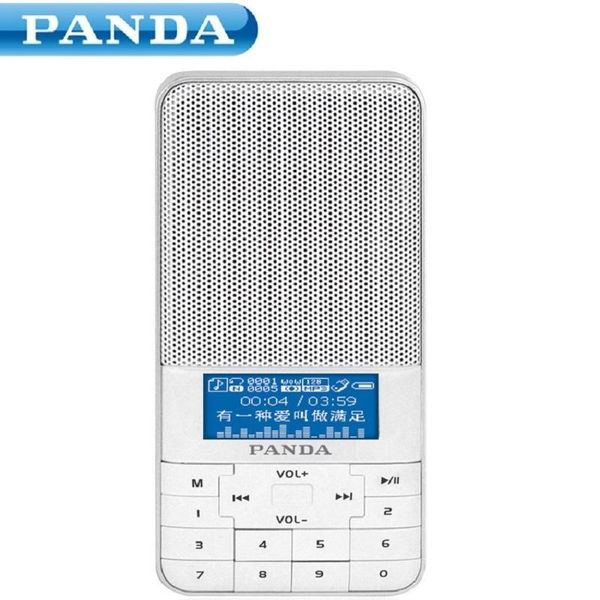 Radio Panda Ds178 Lecteur Portable Radio Fm Carte Tf Mp3 Wma, Wav Play