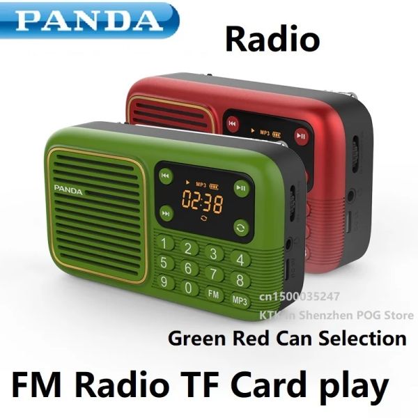 Radio Panda S1 Portable Small Mini Player Nuevo Walkman Escuchar TOMA PLAY CARD FM Radio