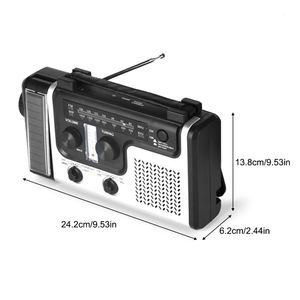 Radio Portable Emergency Light Outdoor Oplaadbare zaklamp Power Bank 230331