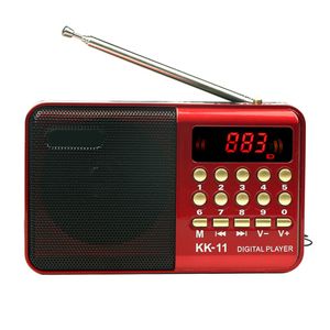 Radio Draagbare Zakformaat USB Powered Mini Multifunctionele FM voor Oudere Digitale MP3 Speler Ser 230801