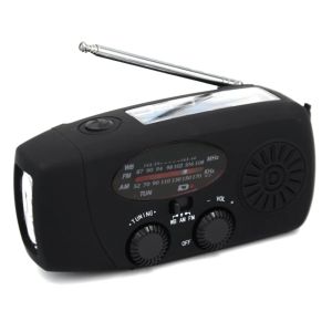 Radio Portable Radio Hand Crank Solar USB oplaad Hand Radio Solar Crank AM/FM/NOAA Weer Radio Noodlamp