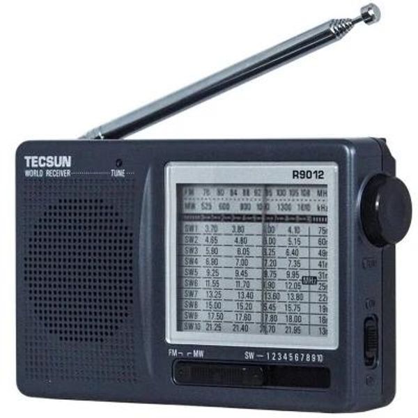 Radio Radio Portable Tecsun R9012 12 bandes Fm/am/sw Radio multibande récepteur Radio Portable Y4122h haute sensibilité Tecsun Radio Fm