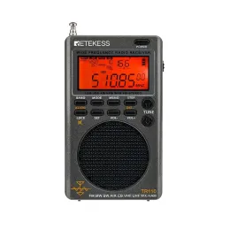 Radio Portable SSB Shortwave Radio FM MW SW LSB AIR CB VHF UHF Full Band NOAA Alert Digital Radio Receiver