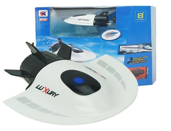 Radio RC Submarine Racing Toy Mini juguetes eléctricos impermeables con control remoto Regalo para niños Y200317236L1695446