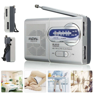 R119 Radio Outdoor Portable 3V multifunctionele AM/FM-antennetelescopische ontvanger voor oude mensen