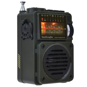 Radio RF750 Récepteur de diffusion à bande complète Réglage de la lecture en extérieur Carte TF compatible Bluetooth M7F7 230420