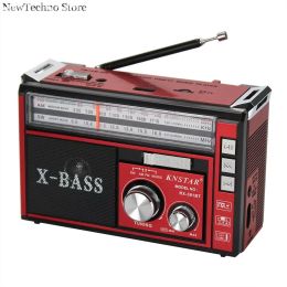 Radio RX381BT Tripleband Radio Radio Vintage Portable Plugin Plugin Bluetooth Speaker FM Semiconductor Radios Portatil Am FM Radio 2023 Nouveau