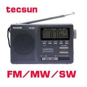 Radio Tecsun Dr920c Pantalla Digital Digital Fm Am Mw Sw Radio Multibanda Dr920, Radios De Reloj Portátiles Con Pantalla Digital De Banda Completa