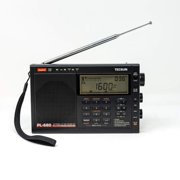Radio Tecsun PL680 Radio Portatil AM FM Digital Tuning Fullband FM / MW / SBB / PLL Synthétisé Stéréo Receiver Radio Portable