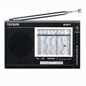 Radio Tecsun R911 Am/ Fm / Sm (11 bandes) récepteur Radio multi-bandes diffusion avec haut-parleur intégré Radio R911