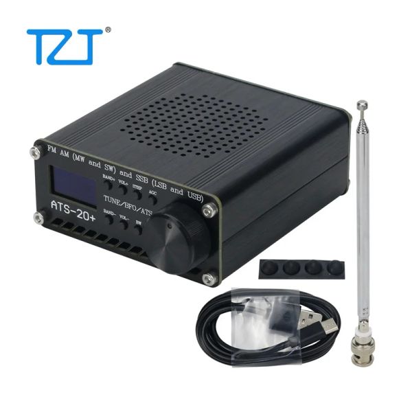 Radio TZT ATS20 + Plus ATS20 V2 SI4732 Radio Receiver DSP SDR Receiver FM AM (MW et SW) et SSB (LSB et USB)