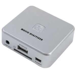 Radio USB Audio Capture Recorder Cassettebanden naar Mp3/draaitafels naar Mp3 Converter Adapter Box Muziek Digitizer