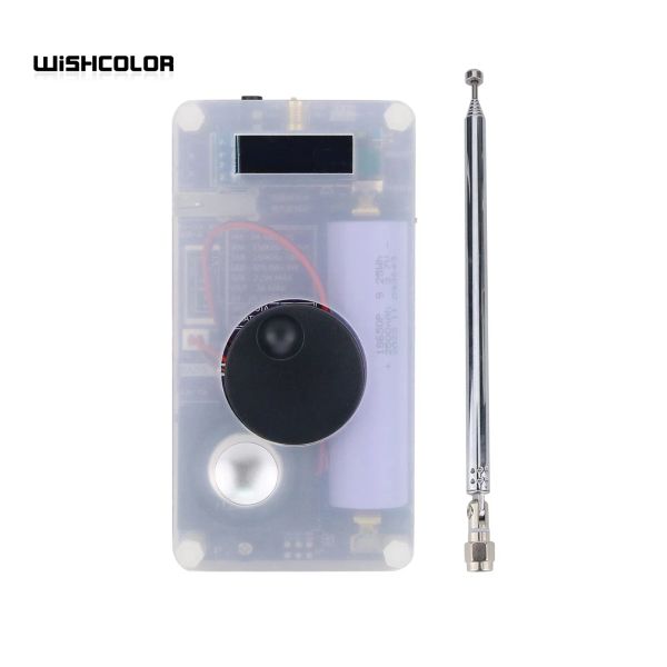 Radio WishColor Transparent SSB SSB Full Full Band Radio High Sensitivité Intelligent Radio avec une batterie de 2500mAh 18650