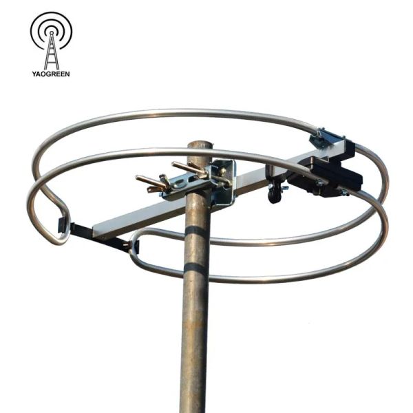 Radio Yaogreenham omnidirectionnel High gain High gain Indoor Outdoor Antenne stéréo Radio Head Amplificateur FM Broadcasting Special Enhancement