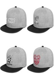 Logotipo do Radiohead VERMELHO preto masculino e feminino snap backflat brimcap beisebol legal equipado chapéus vintage MUSIC TREE novos álbuns músicas LOGO2284651