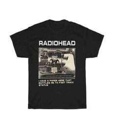 Radiohead t -shirt mannen mode zomer katoen t -shirts kinderen hiphop tops arctische apen tees dames tops ro boy camisetas hombre t2203728845