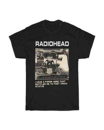 Radiohead T-shirt Men Fashion Summer Coton Tshirts Kids Hip Hop Tops Arctic Monkeys Tees Femmes Tops Ro Boy Camisetas Hombre T2202379987