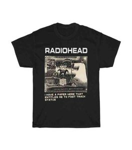 Radiohead T-shirt Men Fashion Summer Coton Tshirts Kids Hip Hop Tops Arctic Monkeys Tees Femmes Tops Ro Boy Camisetas Hombre T2204566000