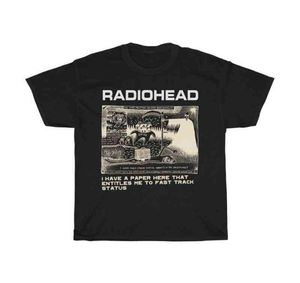 Radiohead t -shirt mannen mode zomer katoen t -shirts kinderen hiphop tops arctische apen tees dames tops ro boy camisetas hombre t2206492872