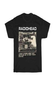 Radiohead T-shirt Hommes Mode Été Coton T-shirts Enfants Hip Hop Tops Arctic Monkeys Tees Haut Pour Femme Ro Boy Camisetas Hombre T2209213771