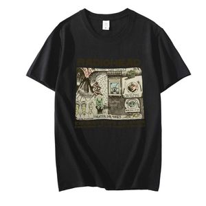 Radiohead T-shirt Mannen Mode Zomer Katoenen T-shirts Kinderen Hip Hop Tops Arctic Monkeys Tees Vrouwen Tops Rock Jongen Camisetas hombre253l