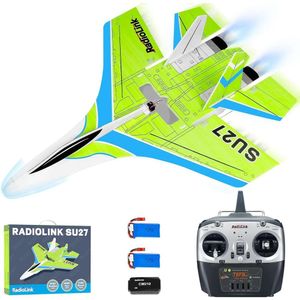 RadioLink SU27 RTF Aircraft télécommandé 2,4 GHz 3C Haircraft 400mm 3 Modes de vol avec émetteur T8 FB et récepteur R8 XM par TEDBFC à 24 miles Distance de commande Distance Control