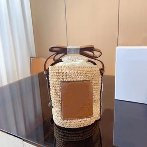 Raphia tricot designer le sac fourre-tout mini sac seau sacs de luxe loewees sac de paille sac à main sac à bandoulière sac seau en cuir sac à bandoulière femme sac à main designer