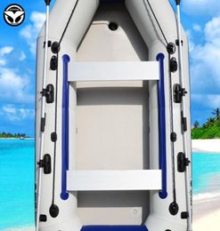 Botes de raftsinflacables 2538710 cm Piso inflable Desarriendo PVC Puntada de aire de aire plegable para el bote de pesca de 360 cm2196760