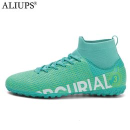 Bottes de pluie ALIUPS taille 3148 hommes chaussures de Football professionnel baskets enfants Futsal Football pour garçons fille 230721