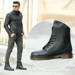 Bottes de pluie Bottes de pluie pour hommes Bottes de chélse de cheste pour mâle PVC PVC Bottines imperméables