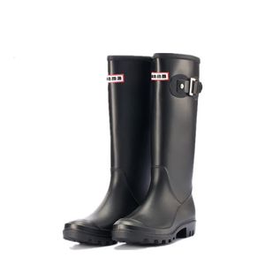 Bottes de pluie bottes de pluie en caoutchouc bottes de pluie pour femmes imperméables mates bottes en caoutchouc à hauteur des genoux pour bottes de travail de jardin 231030