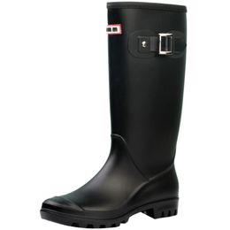 Rain Boots Women Knee High Wellies Waterproof Ladies Slip On Wellington Boots Long Shaft Welly Rain Boots Anti Slip 230815