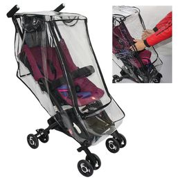Cubierta de lluvia Rair -impaat compatible para GB Pockit Air All City Qbit Wind Snow Shield Nitter Baby Stroller Accesorie 240123