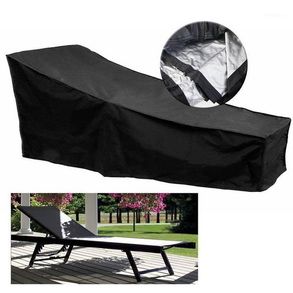 Housses de pluie imperméable chaise longue extérieur Patio jardin meubles couverture lumière du soleil canapé Table anti-poussière capuchon fauteuils Shade1