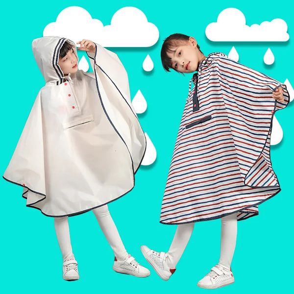 Ropa de lluvia Impermeable para niños Niños para niñas Niños Lindo Impermeable con capucha Impermeable Impermeables para niños Abrigo para niños Poncho Ropa impermeable 231031