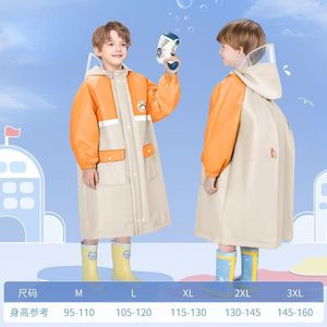 Vêtements de pluie Mode Enfants Imperméable Imperméable Pluie Poncho Dessin Animé Enfants École Étudiant Imperméable Garçons et Filles Voyage RainWear 230511