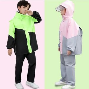 Vêtements de pluie pour enfants, costume imperméable pour garçons et filles de 616 ans, veste de dessin animé 3D, Poncho imperméable 231031