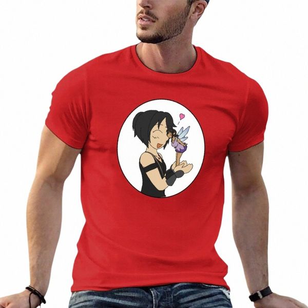 lluvia - Pixie Kiss camiseta coreana fi llanura anime tops de verano para hombre camisetas gráficas anime X7Sj #