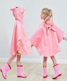 Rain Poncho Raincoat For Children Coat Rain Kids Kids Type Vérinons Rain Rain Mabre imprimé Poncho Kid