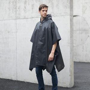 Vêtements de pluie imperméable multifonctionnel universel hommes imperméable Transparent femmes sac à dos Poncho manteau de pluie couverture imperméable Camping randonnée 231007