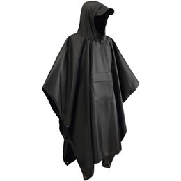 Vêtements de pluie Portable 3 en 1 Manteau de Pluie Randonnée Camping Imperméable Multifonctionnel Poncho Tapis Auvent Durable Activité de Plein Air Équipement de Pluie Supplie 230615