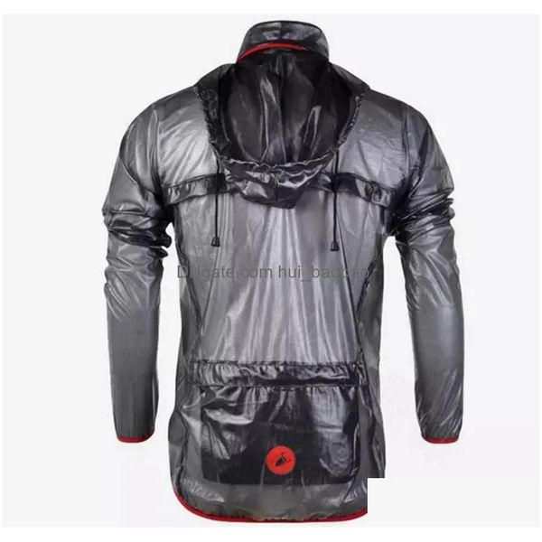 Pluie Wear Wholesale - Pro Team Cycling Raincoat Dust Coat Wind Bike Veste Jersey Bicycle Break Break Treproofing Windproofrproof Mtb Drop Del Dhoex