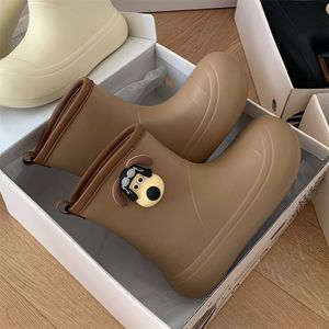 Rainboots Bottes de pluie antidérapantes pour femmes Chaussures d'eau pour adultes Rouge marron Olive Gris Blanc noir Bottes imperméables confortables GAI Couvre-chaussures longues