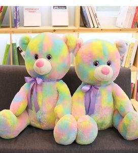 Rainbow Bear Doll en peluche en peluche en peluche