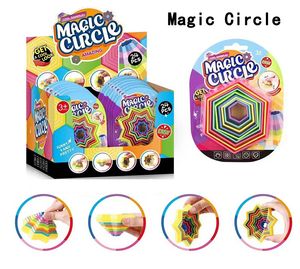 Fidget Toys Sensory Magic Star Variedad Niños Puzzle Anti Estrés Educativo con embalaje y luces Descompresión Juguete Regalo Sorpresa al por mayor En stock