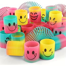 Rainbow Magic Springs Circle Toys Children Birthday Party Favors Giveaway Cadeaux Souvenir de maternelle Pinata Pinata Filers